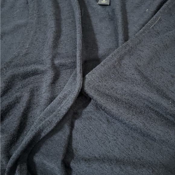 Faux Wrap Tank Navy XL - Picture 2 of 4